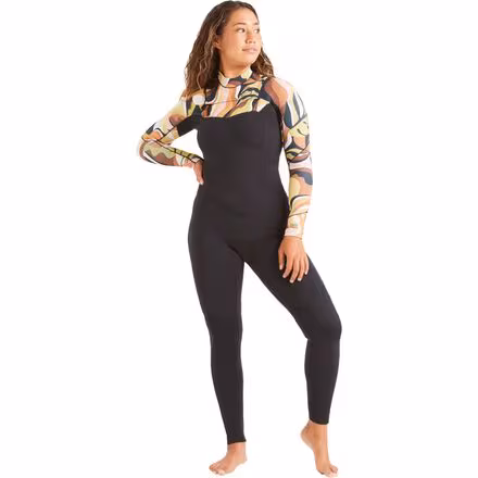 3/2 Salty Dayz Back-Zip Full Wetsuit - Women's