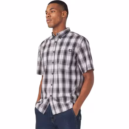 Flex Plaid Short-Sleeve Shirt - Men's