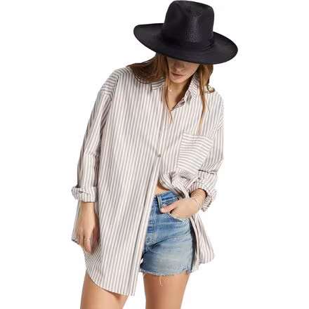 Sidney Oversized Long-Sleeve Shirt - Women's