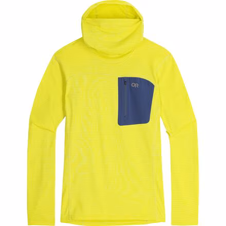 Vigor Grid Fleece Pullover Hoodie - Men's