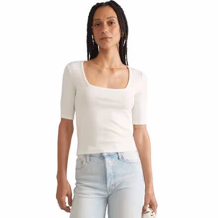 Lexi Square Neck Top - Women's