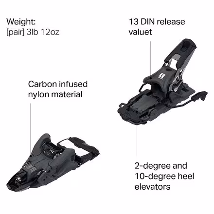 N Shift MNC 10 Alpine Touring Binding - 2024