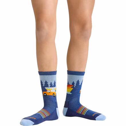 Van Wild Micro Crew Lightweight Hiking Sock - Kids'