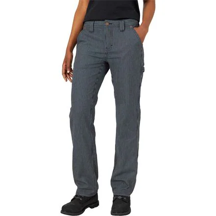 Hickory Stripe Carpenter Pant Straight - Women's