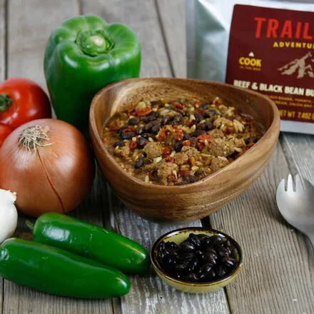 Beef & Black Bean Burrito