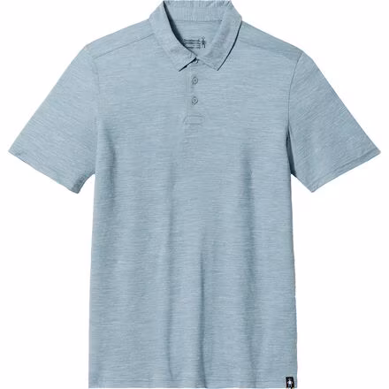 Merino Hemp Blend Short-Sleeve Polo Shirt - Men's