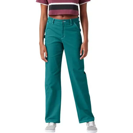 High Waisted Carpenter Pant + Belt - Women's