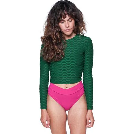 Palomar Cropped Top Rashguard - Women's