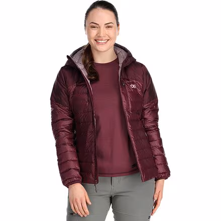 Helium Down Hooded Jacket - Women's