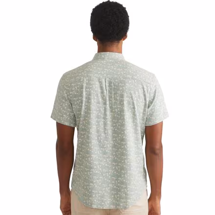 Short-Sleeve Stretch Selvage Shirt - Men's