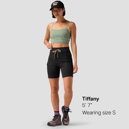 Square Neck Bra Top - Women's