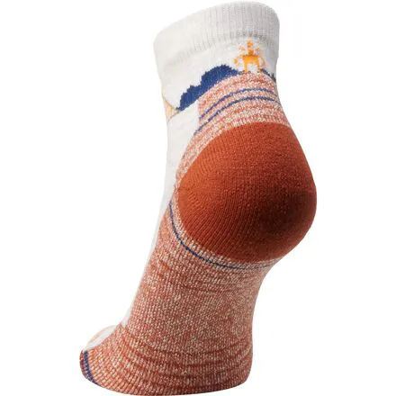Hike Light Cushion Clear Canyon Pattern Ankle Sock - Women's