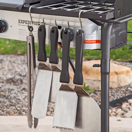 Utensil Hooks & Paper Towel Holder