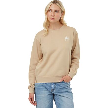 TreeFleece Golden Forest Crew Sweater - Women's