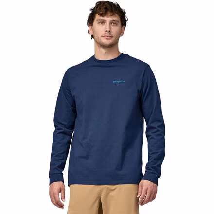 Line Logo Ridge Long-Sleeve Responsibili-T-Shirt - Men's