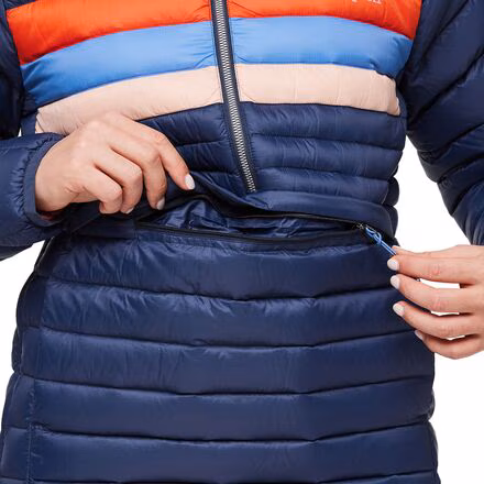 Fuego Down Hooded Pullover - Women's