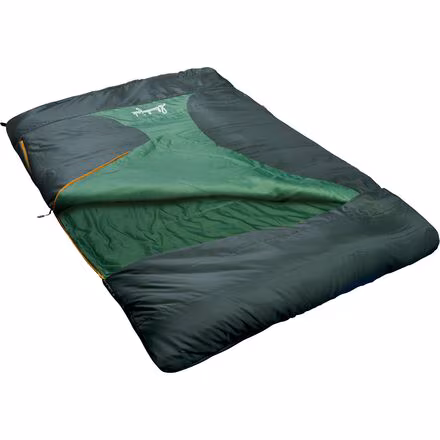 Grizzly Glades 25F 2P Hooded Sleeping Bag: 25F Synthetic