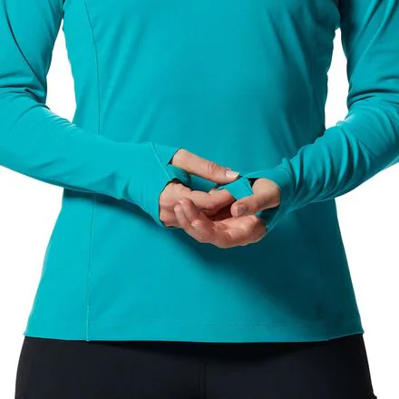 Mountain Stretch Long-Sleeve Hooded Top - Women's
