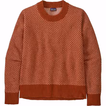 Recycled Wool Crewneck Sweater - Women's