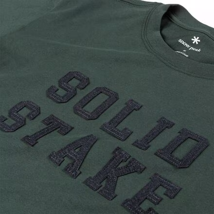Solid Stake Felt Logo Long-Sleeve T-Shirt - Men's