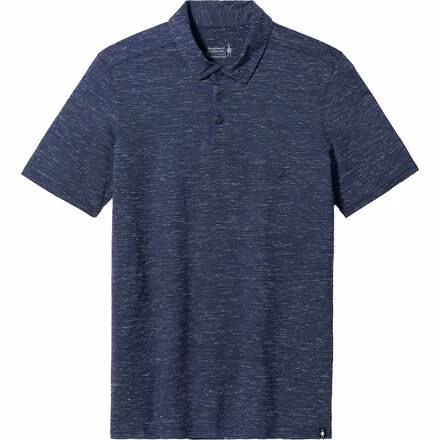 Merino Hemp Blend Short-Sleeve Polo Shirt - Men's