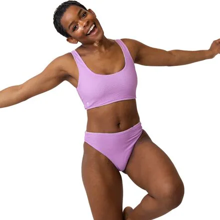 Reversible High Leg Bikini Bottom - Women's