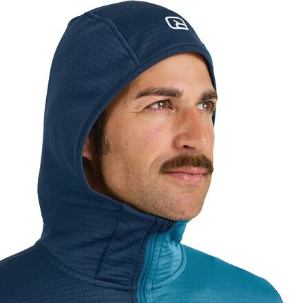 Fleece Light Grid ZN Hooded Jacket - Men's