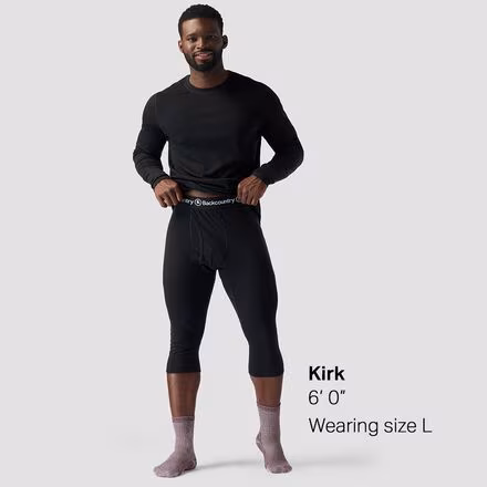 Spruces Mid-Weight Merino 3/4 Baselayer Bottom - Men's