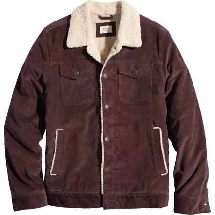 Boise Cord Sherpa Trucker Shirt Jacket - Men's