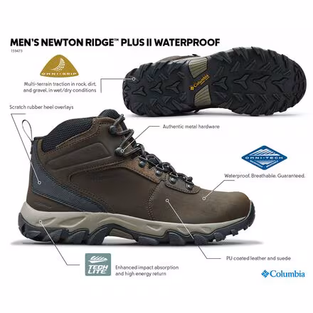 Newton Ridge Plus II Waterproof Hiking Boot - Men's