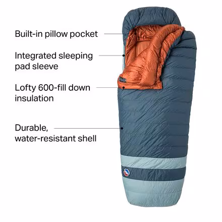 Diamond Park Sleeping Bag: 15F Down