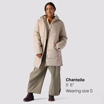 Insulated Snap Front Parka - Women's