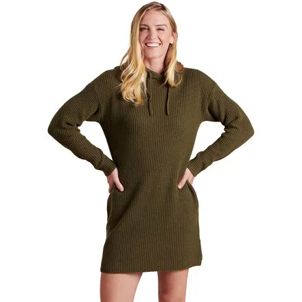 Whidbey Hooded Sweater Dress - Women's