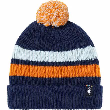 Stripe Pom Beanie - Kids'