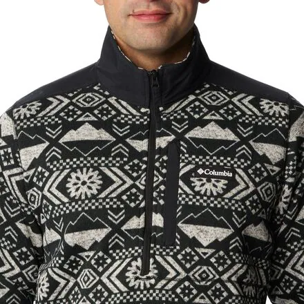 Sweater Weather II Printed 1/2-Zip Fleece - Men's