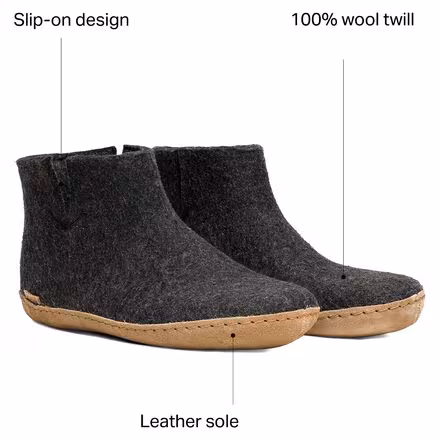 The Boot Leather Slipper