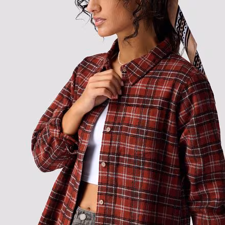 Range Long-Sleeve Plaid Shirt - Women's