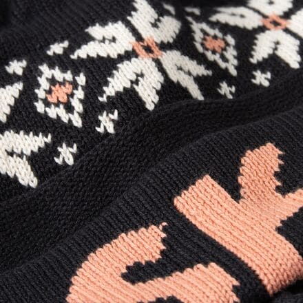 Intarsia Ski Hat - Women's