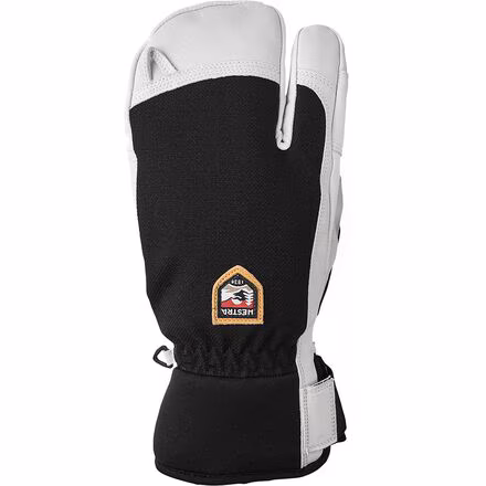 Army Leather Patrol 3-Finger Glove - Men's