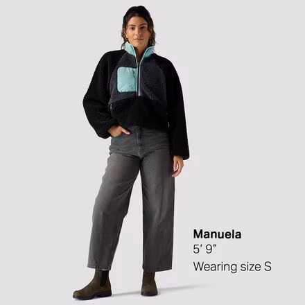 MTN 1/2-Zip High Pile Fleece Pullover - Women's