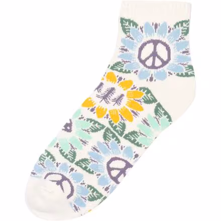 Nature In Bloom Quarter Sock