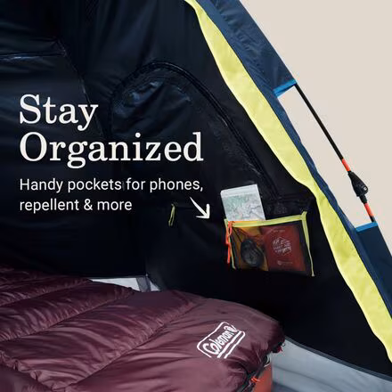 Camp Burst Dark Room Tent: 4-Person