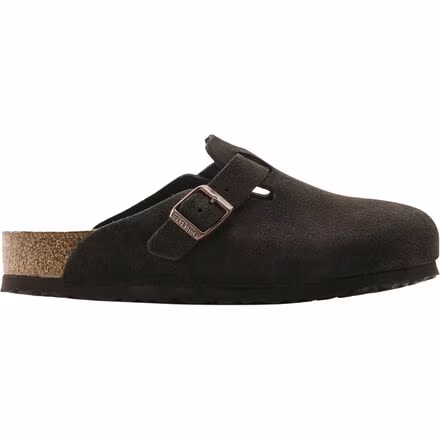 Boston Soft Footbed Suede Narrow Clog - Women's