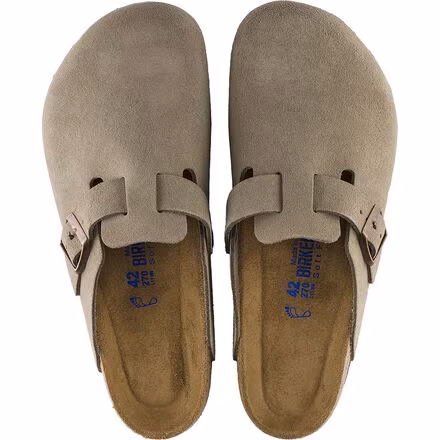 Boston Soft Footbed Suede Clog - Men's