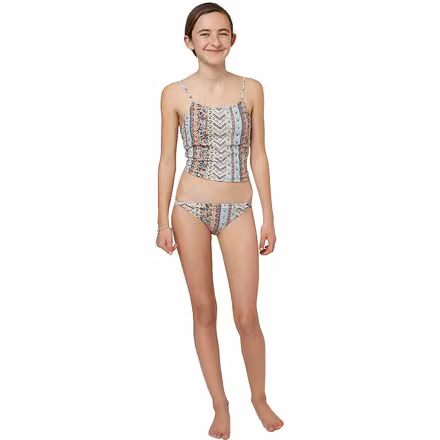 Coco Hi-Neck Tankini Swim Set - Girls'