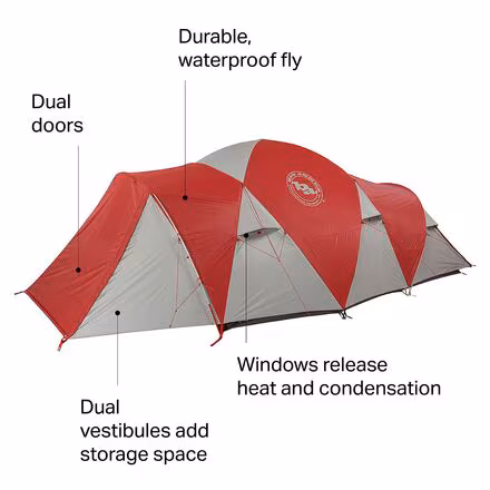 Mad House 8 Tent: 8-Person 4-Season