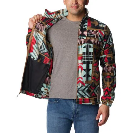 Steens Mountain Print Fleece Jacket - Men's