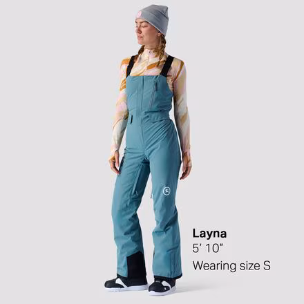 Last Chair Stretch Insulated Bib - Women's