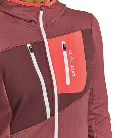 Fleece Grid Hoodie - Women's