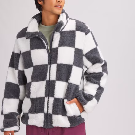 MTN Checker Sherpa Full-Zip Jacket - Men's
